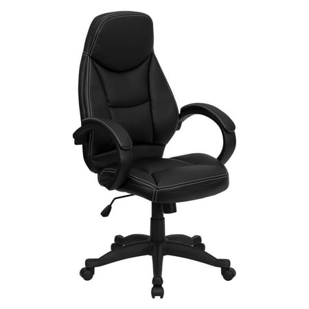 contemporary leather high office chair black walmart walmart contemporary leather highback office chair black walmartcom contemporary leather high office chair black walmart walmart contemporary leather highback office chair black walmartcom